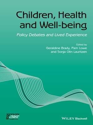 cover image of Children, Health and Well-Being